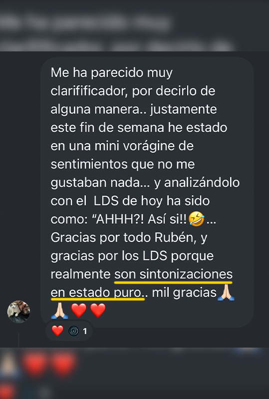 Testimonios Lunes de Sintonización | El Sendero